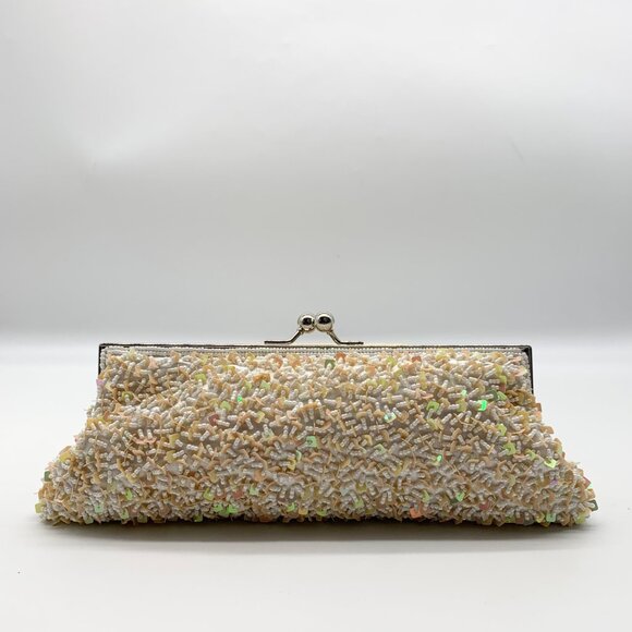 Unbranded Iridescent Embellished Convertible Clutch - Picture 2 of 11